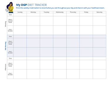Image of 'My DGP Diet Tracker'