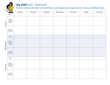 Image of 'My DGP Diet Tracker'